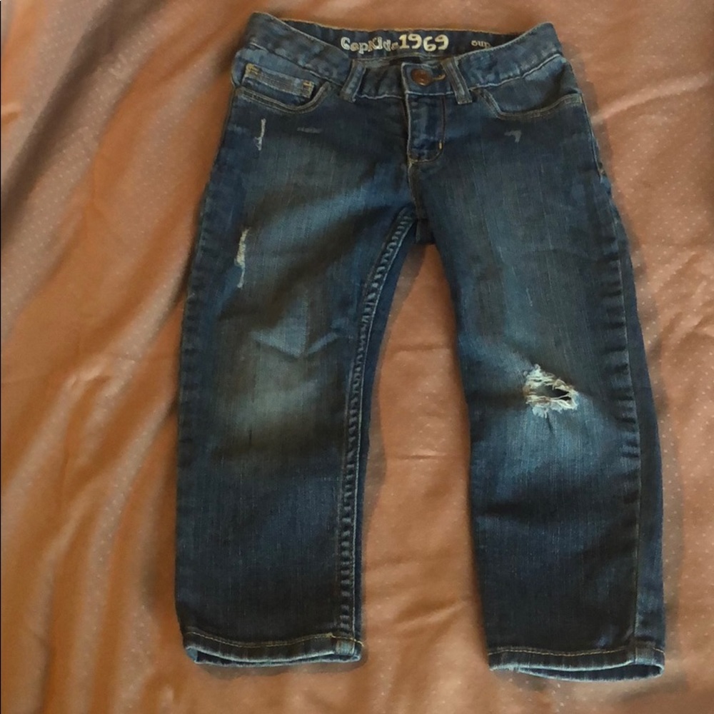 Gap crop jeans size 5